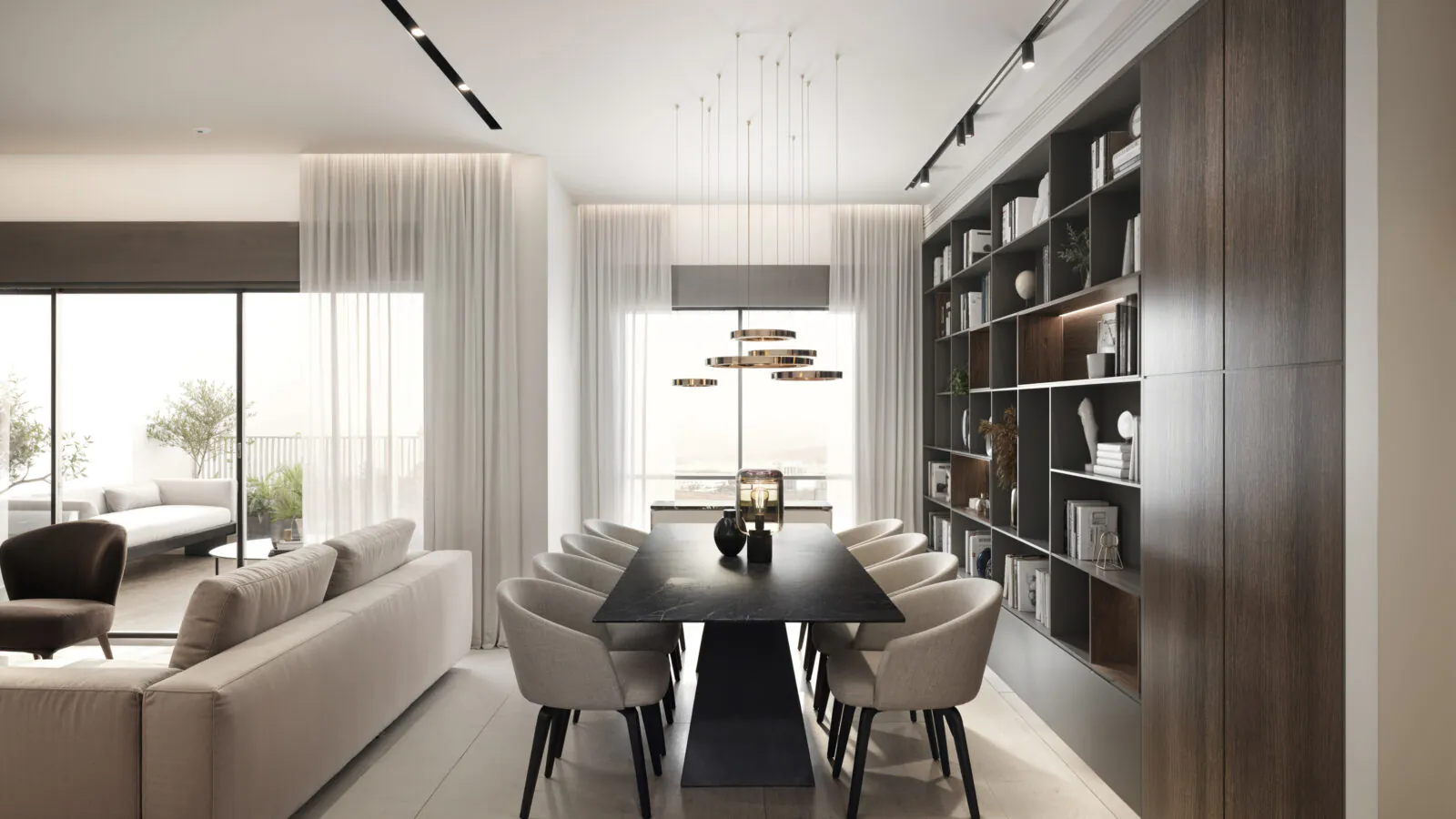 Dining room interior