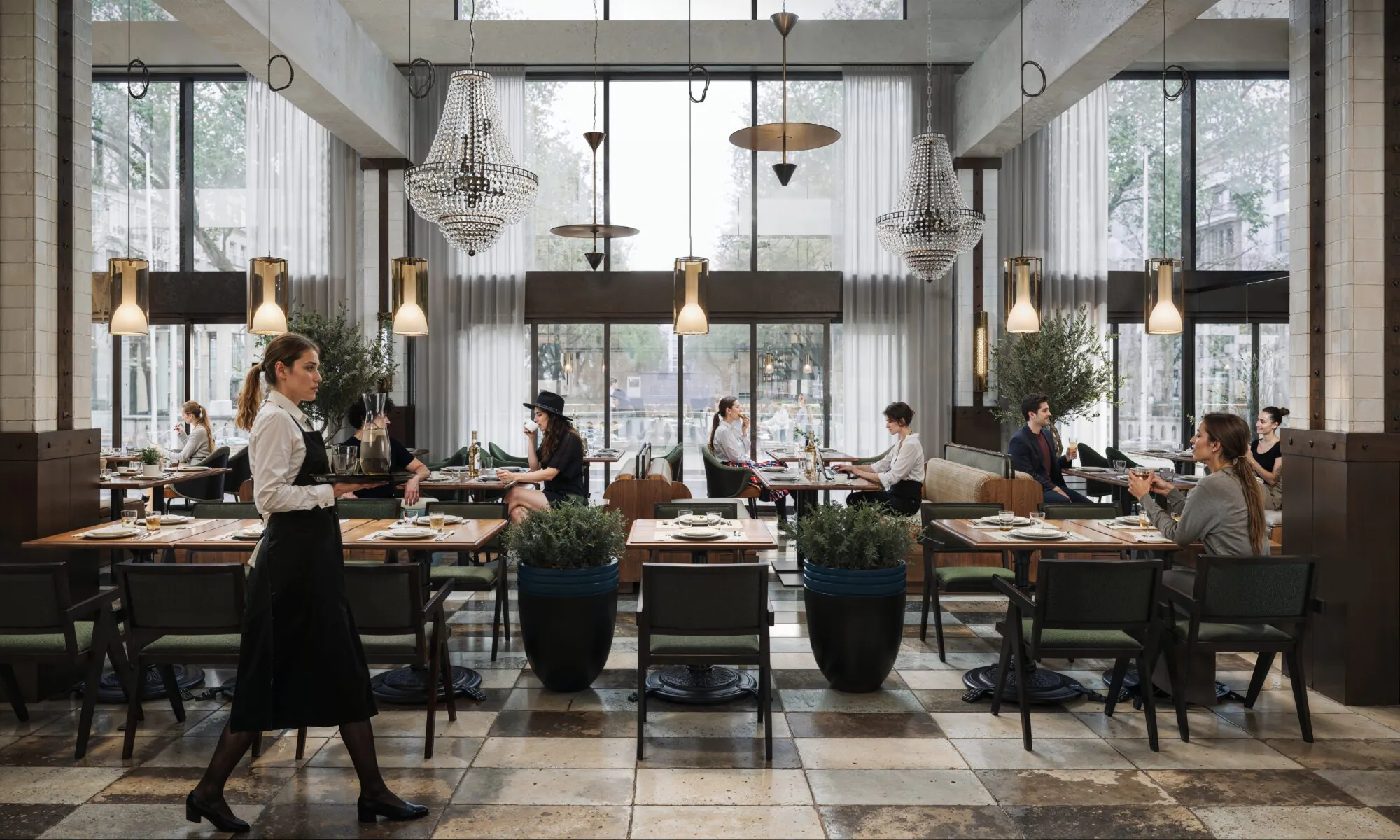 Restaurant interior